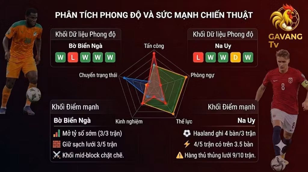 Đội hình dự kiến Bờ Biển Ngà vs Na Uy sơ đồ chiến thuật chi tiết